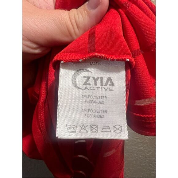 Zyia Active Red Racer Back Tank Top Woman’s Size XXL - Picture 6 of 10